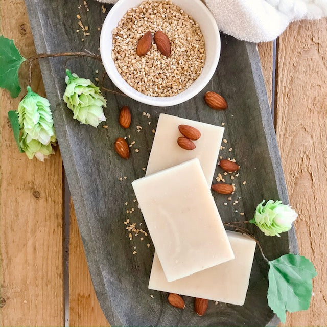 Almond and Oatmeal - Handmade Oatmeal Soap (3)