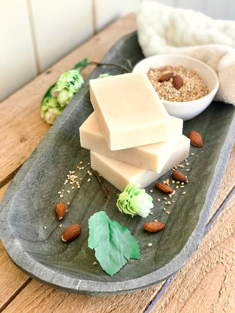 Almond and Oatmeal - Handmade Oatmeal Soap (3)