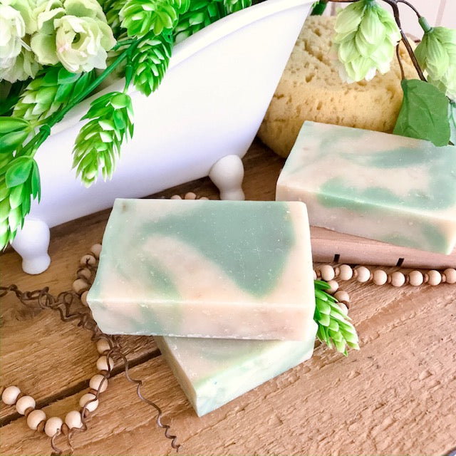 Charleston Sweetgrass - Handmade Oatmeal Soap (3)