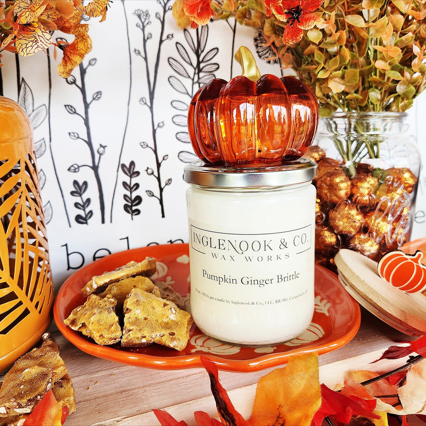 Pumpkin Ginger Brittle