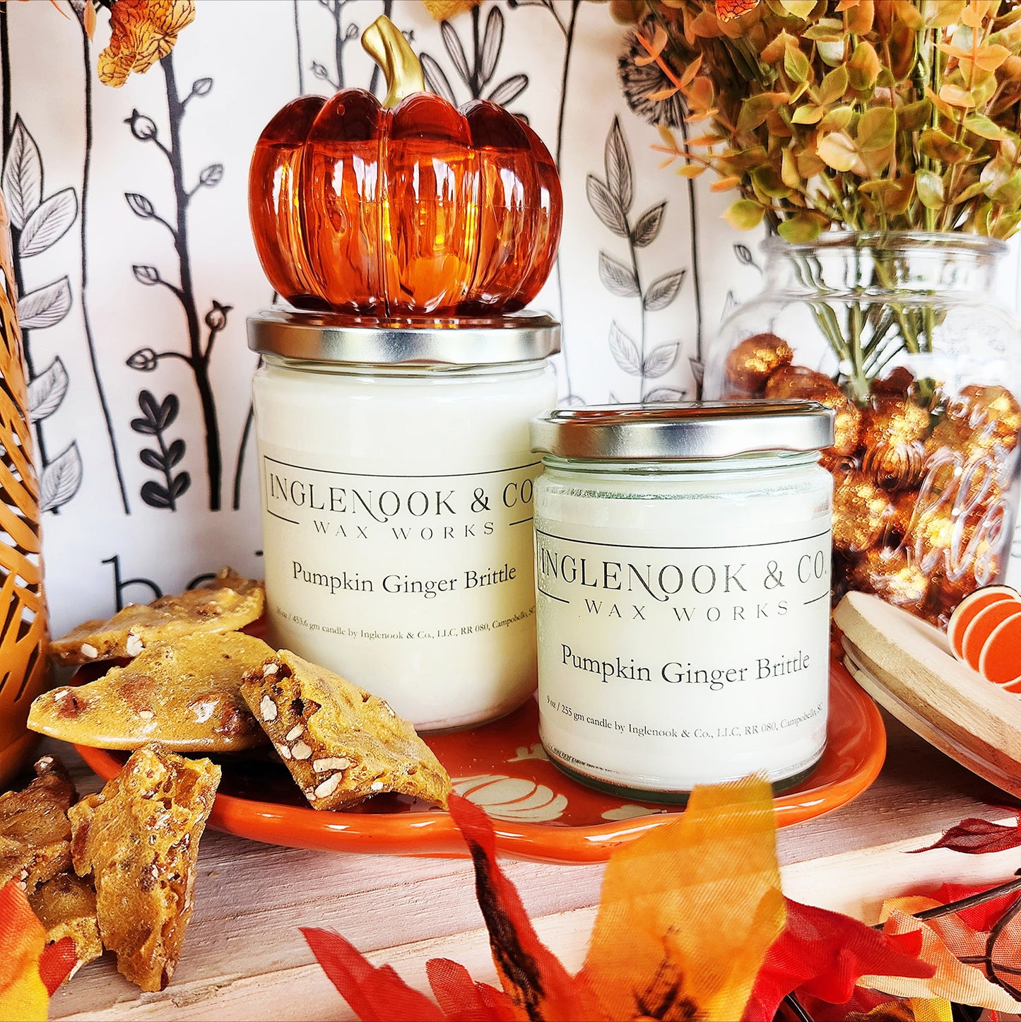 Pumpkin Ginger Brittle