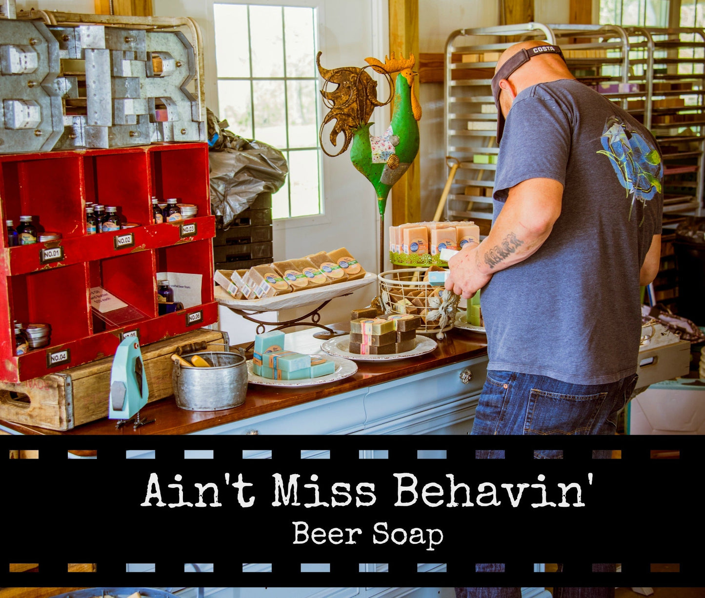 Ain't Miss Behavin' Handcrafted Beer Soap (3)